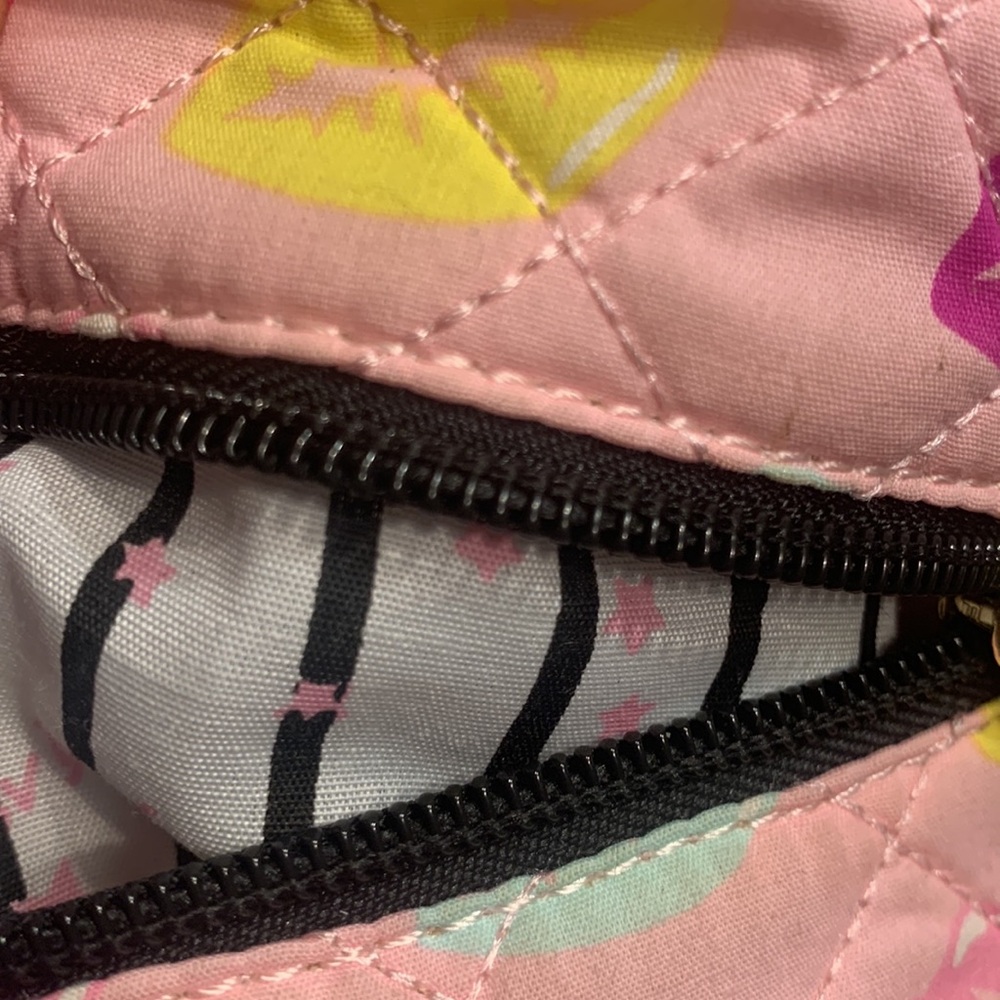 🌹 “Luv BETSEY” by BETSEY JOHNSON • Cute Black Mini Book Bag Lips Purse - Picture 5 of 13